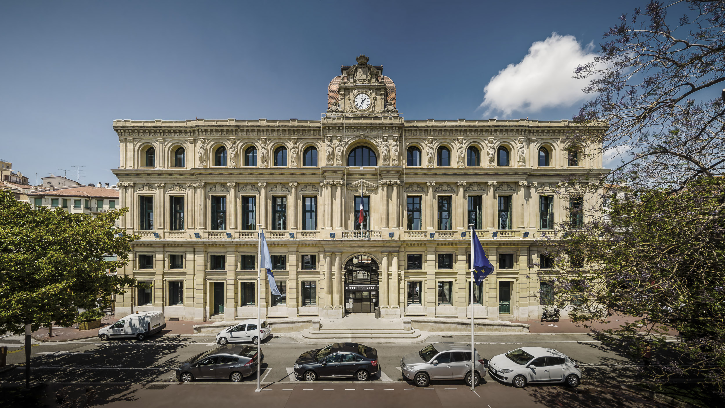 Photographie d'une villa d'architecte aux Issambres